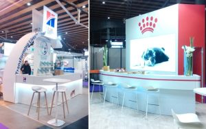 Stands hills et royal canin salon afvac 2016