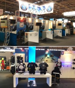 Stand scubapro salon plongee 2017 mediaproduct