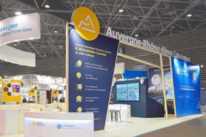 Salon pollutec stand sur mesure media product