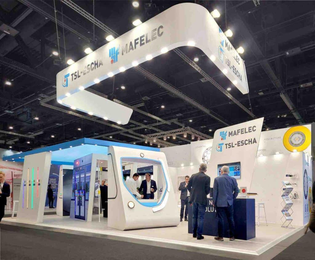 Stand sur mesure - Mafelec - 99m²