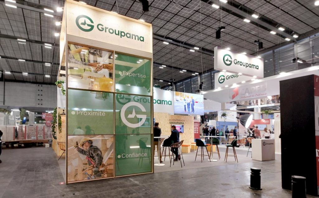 Stand sur mesure - Groupama Paris - 54m²