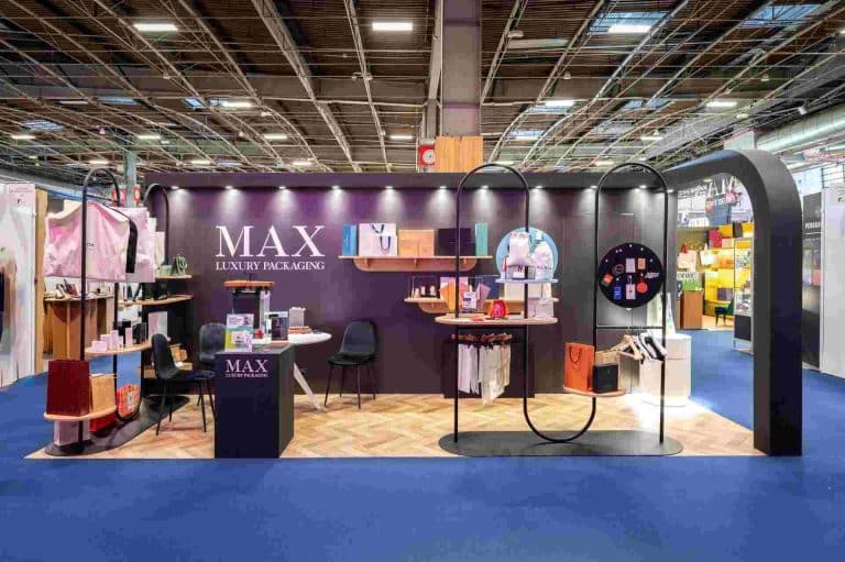 Stand sur mesure - Max Luxury Packaging - 14m²