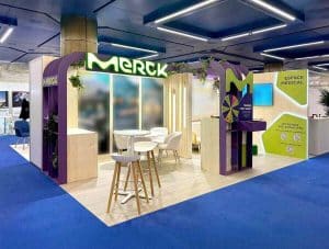 Stand sur mesure - Merck Serono - 18m2