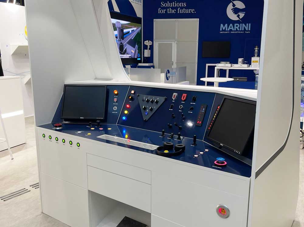 stand sur mesure pour notre client Mafelec sur le salon Innotrans